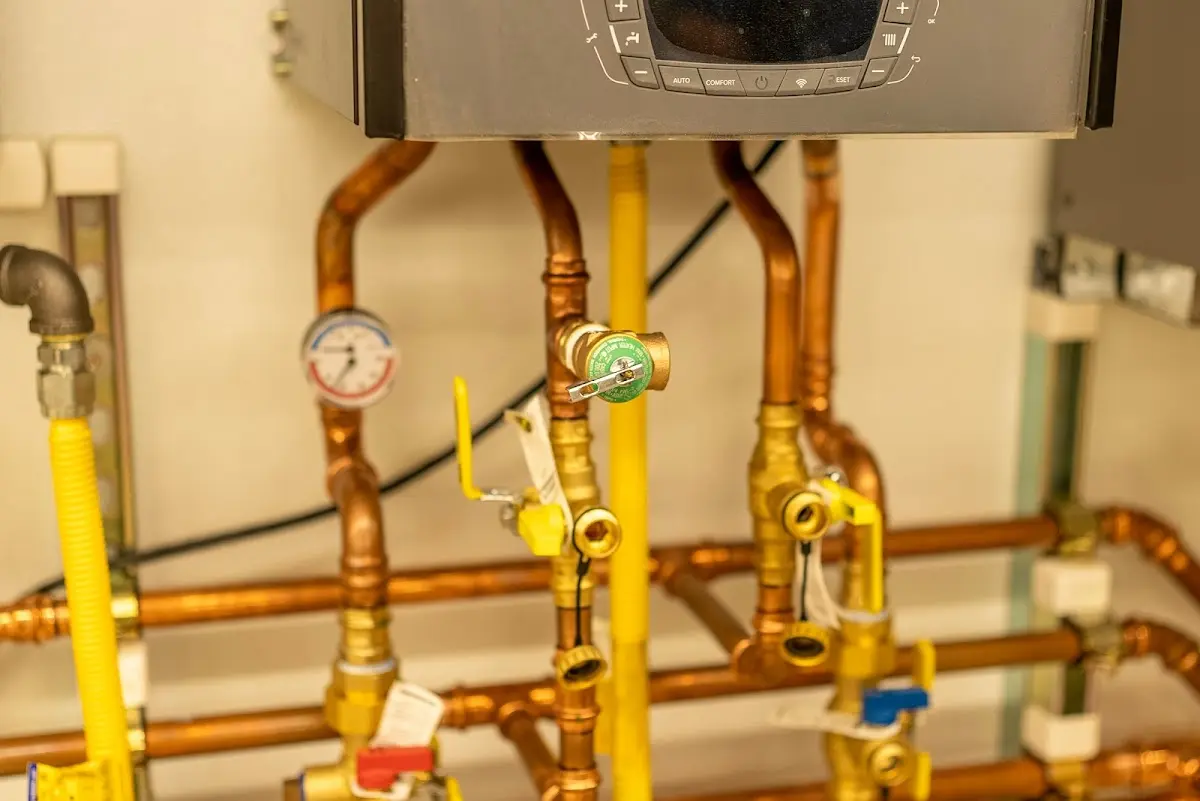 Licensed technician providing Backflow Prevention for a homeowner in Forest City